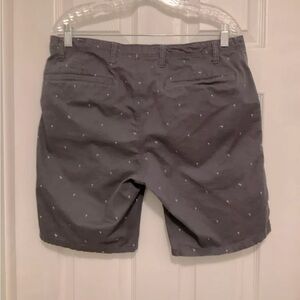 Pd&C Men’s Gray Palm Tree Shorts Size‎ 34